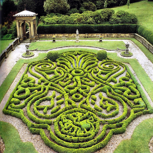 knot entrelac parterre